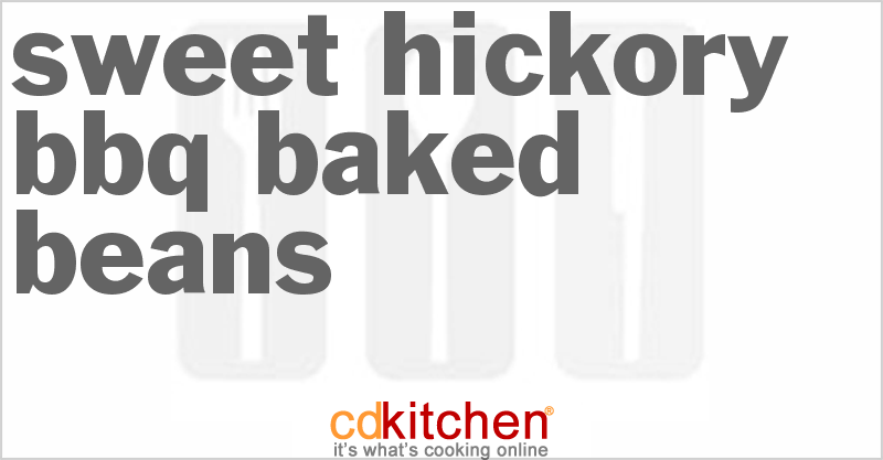 Sweet Hickory Bbq Baked Beans - CDKitchen.com