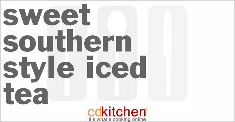 Sweet Southern-Style Iced Tea - CDKitchen.com
