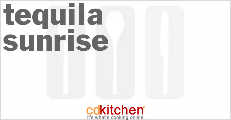 Tequila Sunrise - CDKitchen.com