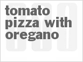 recipe for tomato pizza with oregano
