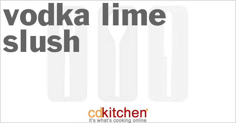 Vodka Lime Slush - CDKitchen.com