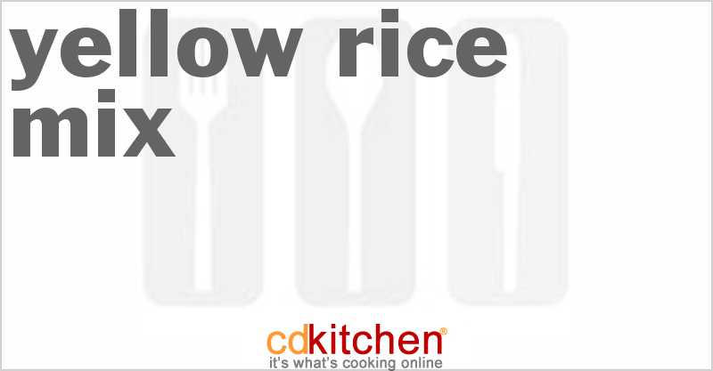 Yellow Rice Mix - CDKitchen.com
