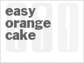 Easy Orange Cake
