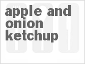 recipe for apple and onion ketchup