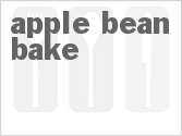 recipe for slow cooker apple bean bake
