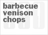 recipe for barbecue venison chops