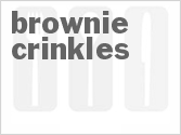 recipe for brownie crinkles