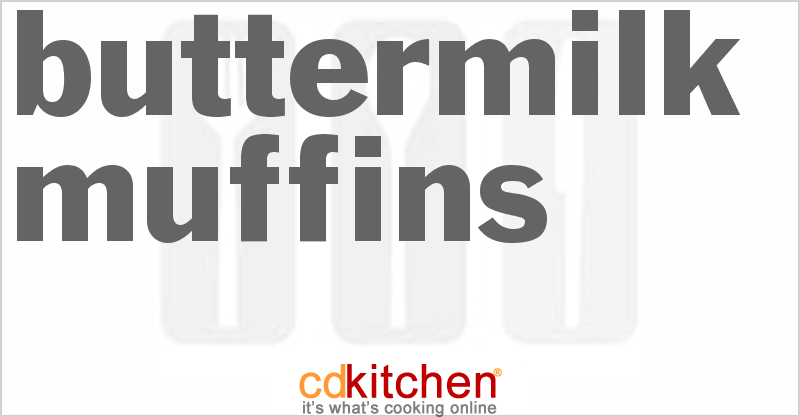 Buttermilk Muffins - CDKitchen.com