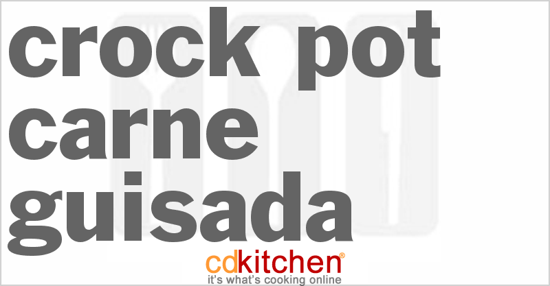 Carne Guisada - CDKitchen.com