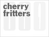 recipe for cherry fritters