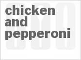 recipe for chicken and pepperoni
