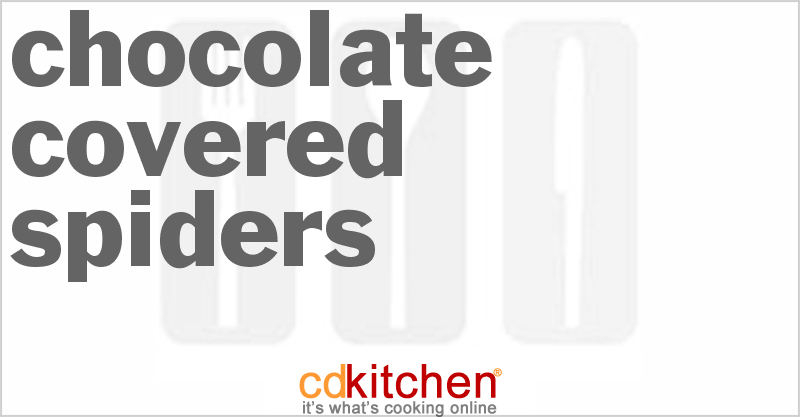Chocolate Covered Spiders - CDKitchen.com