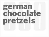 recipe for german chocolate pretzels