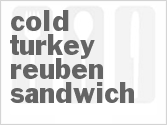 recipe for cold turkey reuben sandwich