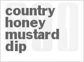 recipe for country honey mustard dip