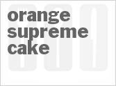 recipe for orange supreme cake