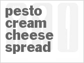 recipe for pesto cream cheese spread