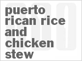 recipe for puerto rican rice and chicken stew