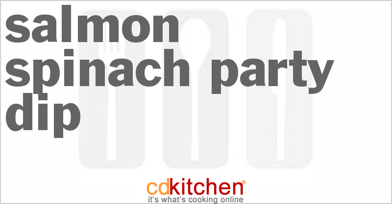 Salmon-Spinach Party Dip - CDKitchen.com