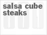 recipe for salsa cube steaks