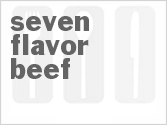 recipe for seven flavor beef
