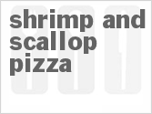 recipe for shrimp and scallop pizza