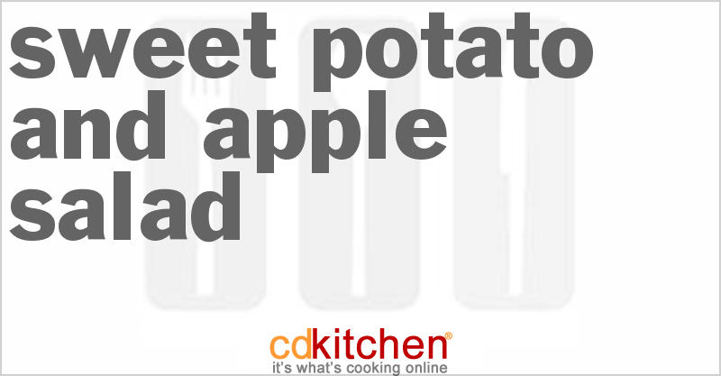 Sweet Potato And Apple Salad - CDKitchen.com