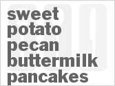 recipe for sweet potato pecan buttermilk pancakes