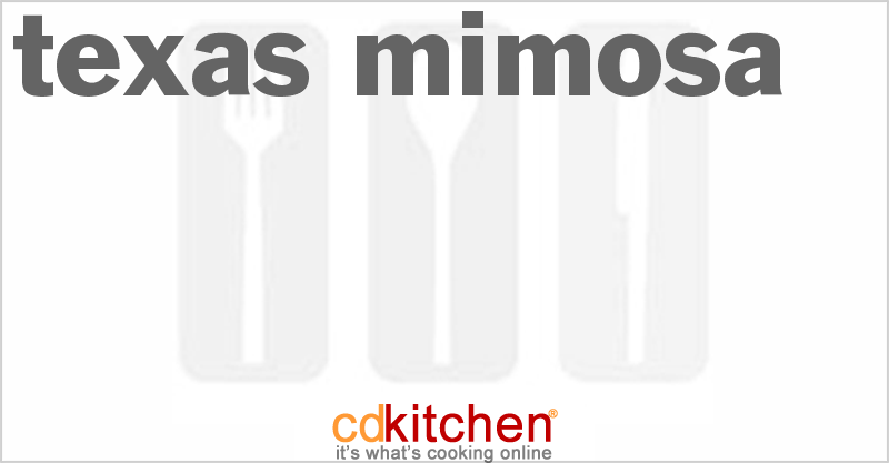 Texas Mimosa - CDKitchen.com