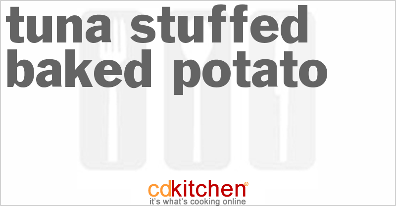 Tuna-Stuffed Baked Potato - CDKitchen.com