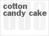 Cotton Candy Cake