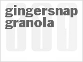 Gingersnap Granola