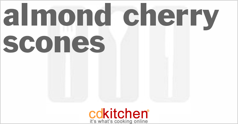 Almond-Cherry Scones - CDKitchen.com