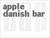 recipe for apple danish bar