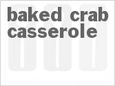 recipe for baked crab casserole