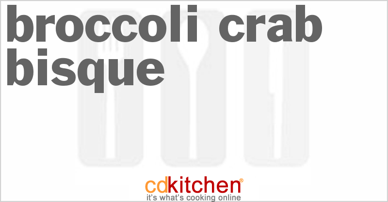 Broccoli Crab Bisque - CDKitchen.com