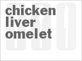 recipe for chicken-liver omelet