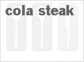 recipe for slow cooker cola steak