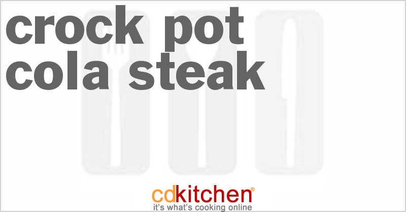 Cola Steak - CDKitchen.com