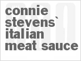 recipe for connie stevens' italian meat sauce