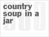 recipe for country soup in a jar