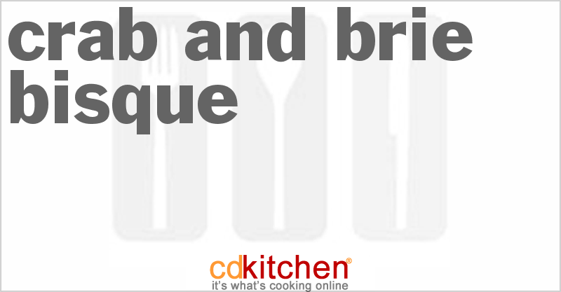Crab And Brie Bisque - CDKitchen.com