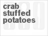recipe for crab stuffed potatoes