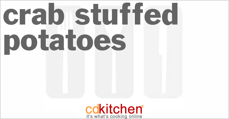 Crab Stuffed Potatoes - CDKitchen.com