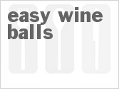 recipe for easy wine balls