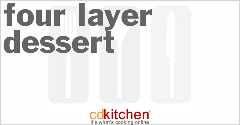 Four Layer Dessert - CDKitchen.com