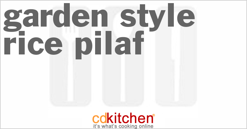 Garden Style Rice Pilaf - CDKitchen.com