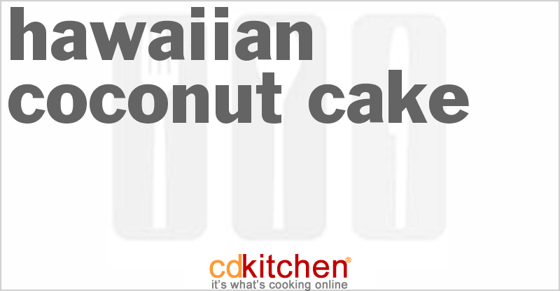 Hawaiian Coconut Cake - CDKitchen.com