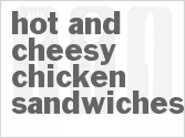 recipe for hot and cheesy chicken sandwiches