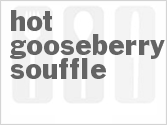 recipe for hot gooseberry souffle